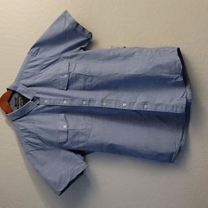 AMERICAN RAG Cotton Short Sleeve Button Shirt XL